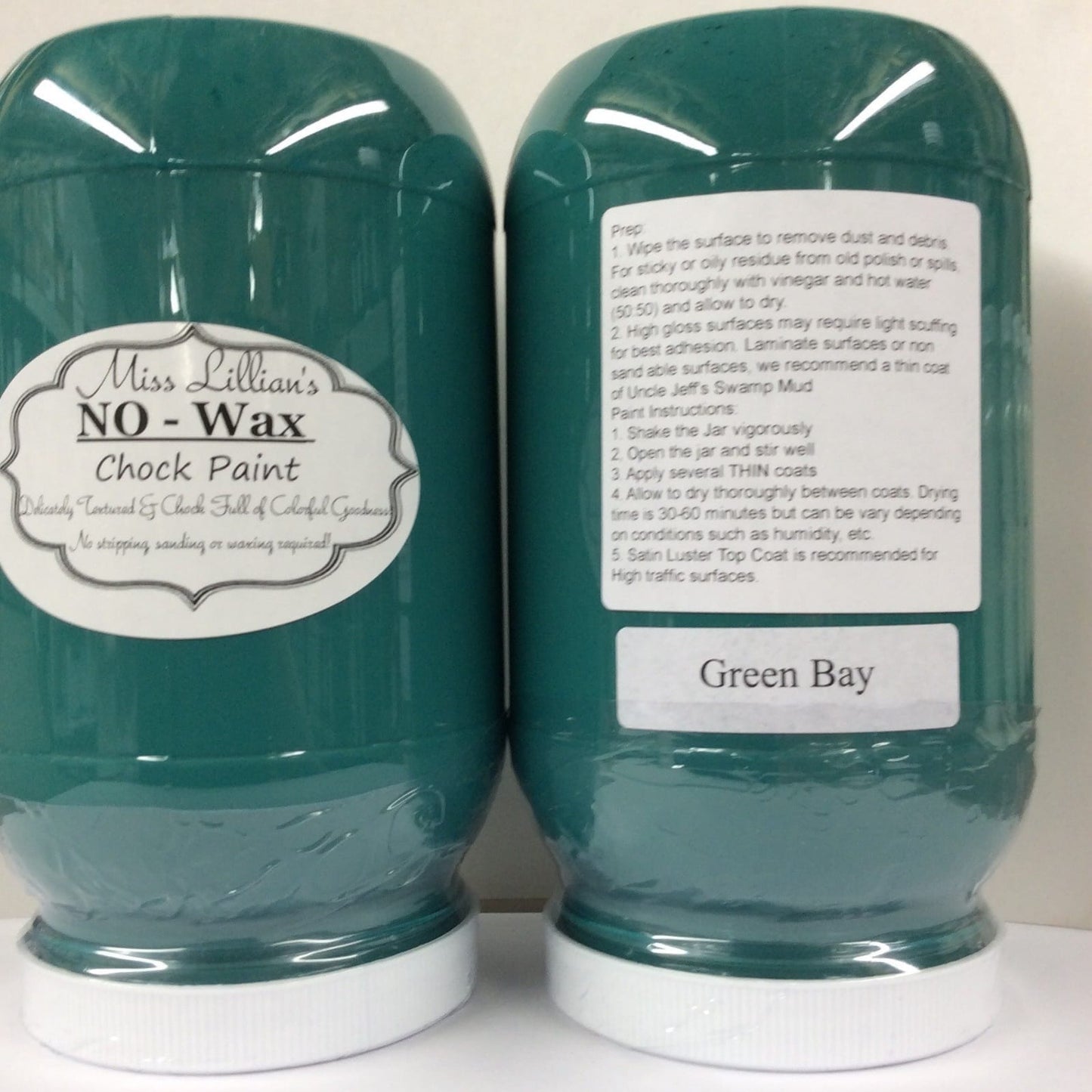 Miss Lillians Chock Paint Miss Lillians Chock Paint 8 OZ SAMPLE Miss Lillian's NO WAX Chock Paint - Green Bay