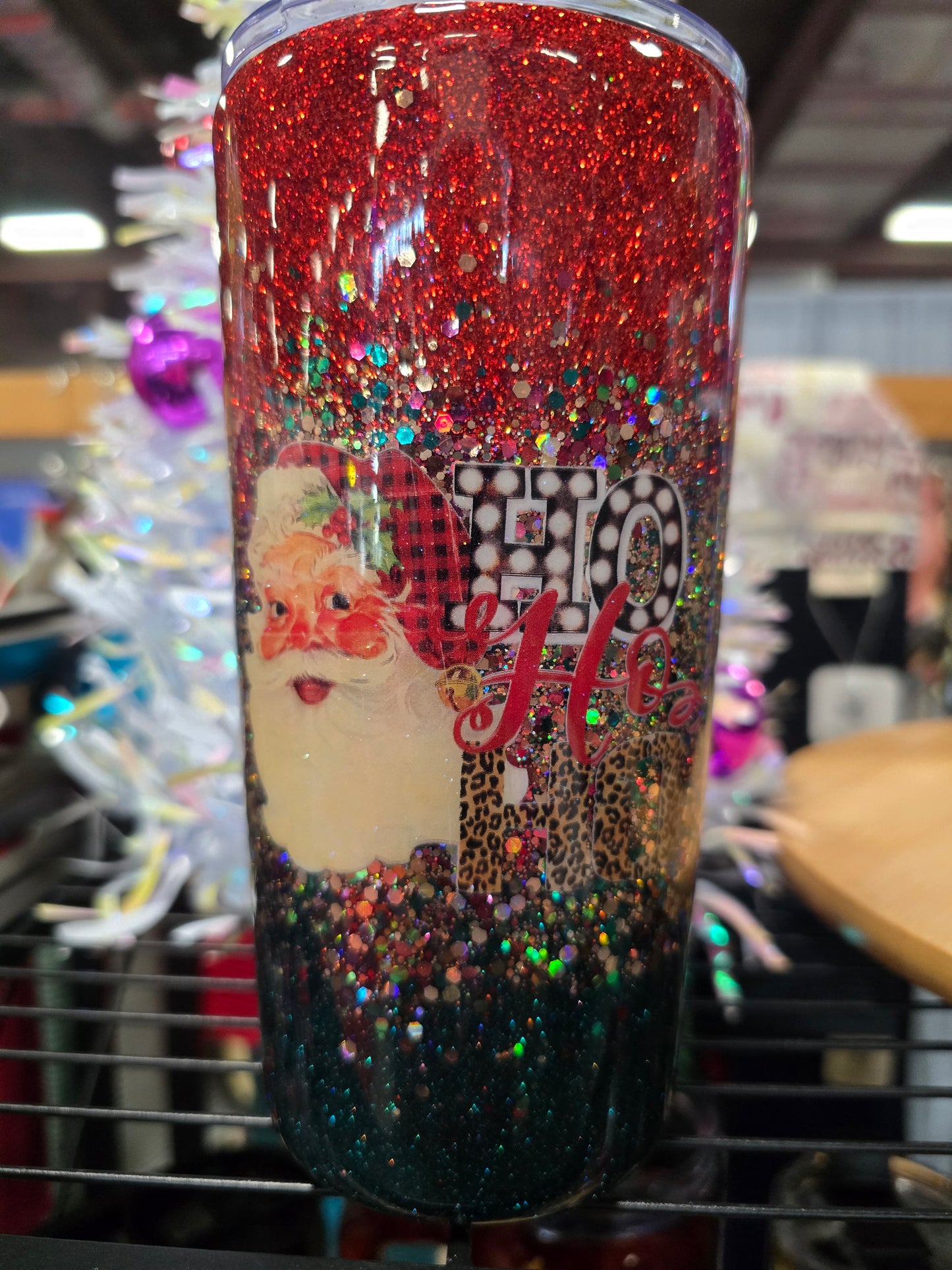 #78 20oz Old Skool Santa Ho Ho