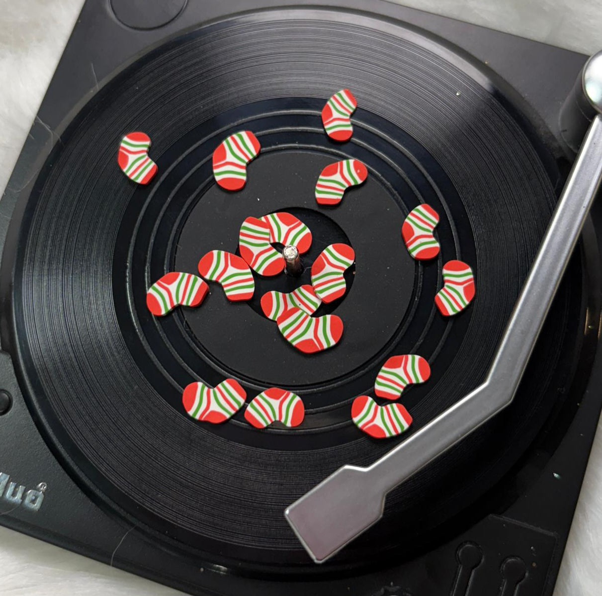 Striped Christmas Stocking Socks