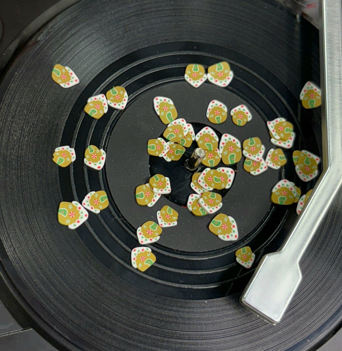 Gingerbread House Polymer Clay Pieces