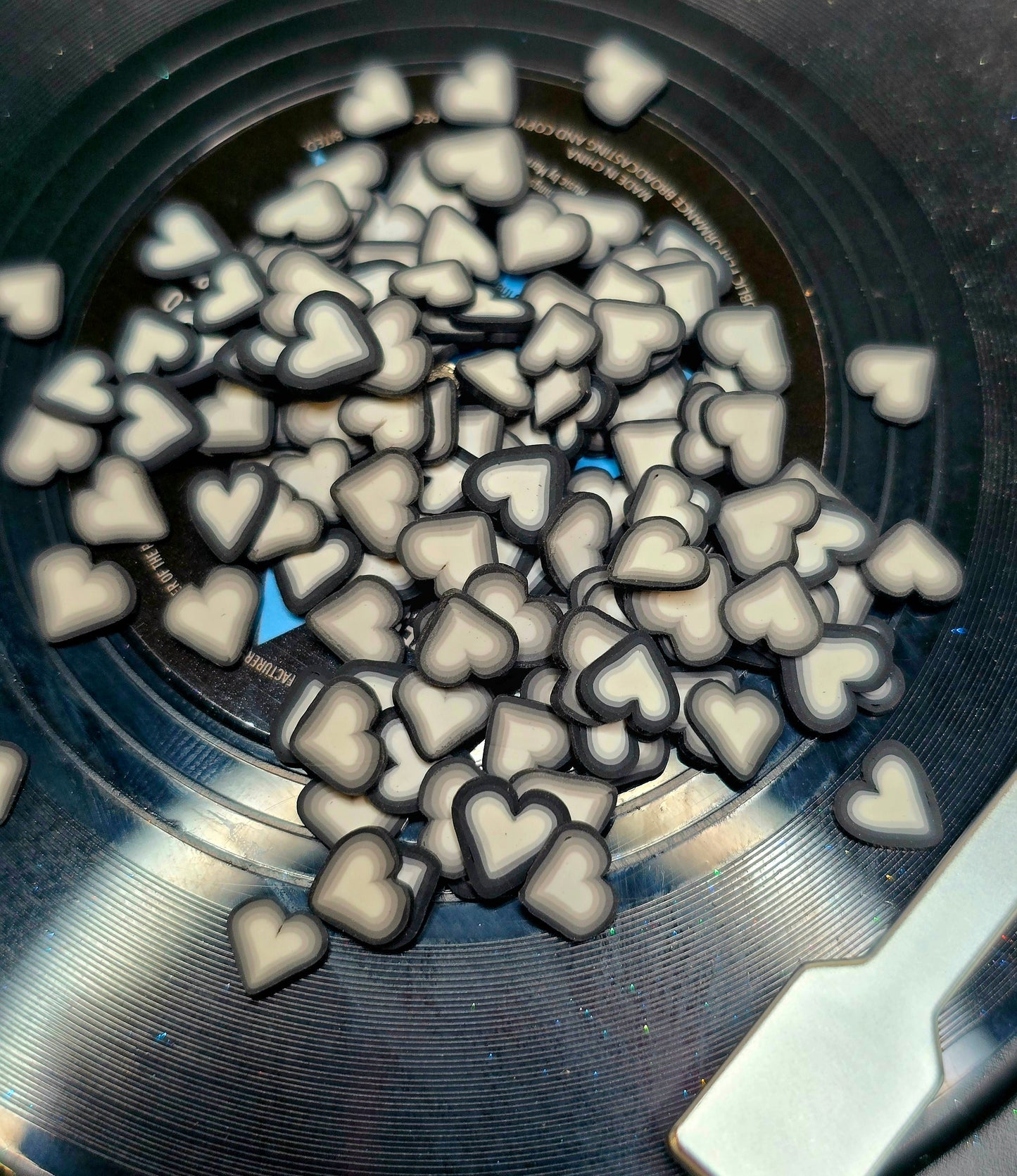Black & White Hearts