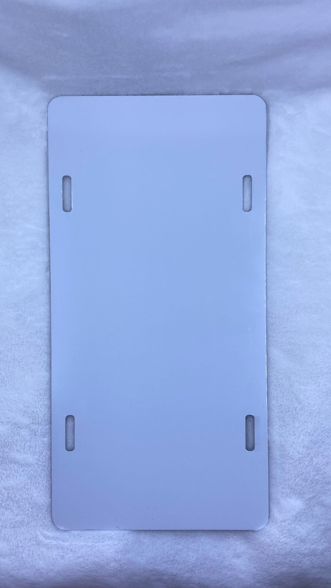 Metal Sublimation License plate (single sided