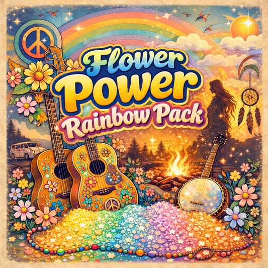 Flower Power Rainbow 6 Pack