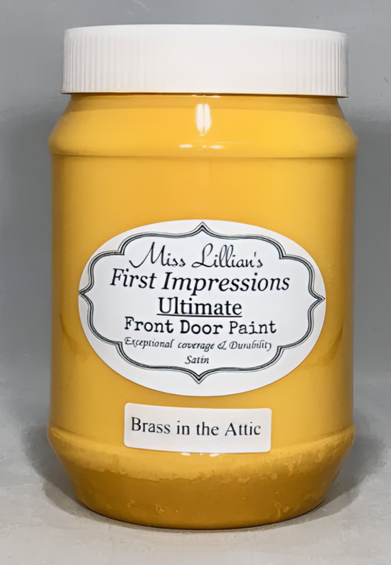First Impressions ULTIMATE Front Door Paint - Brass in the Attic
