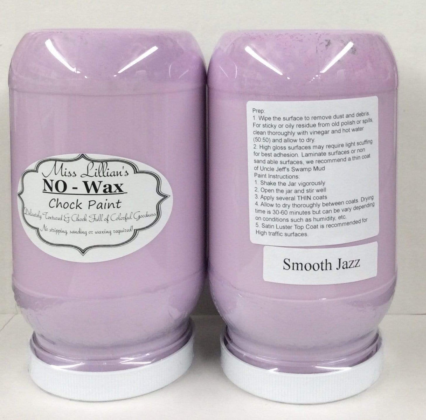 Miss Lillians Chock Paint Chock Paint 8 OZ SAMPLE Miss Lillian's NO WAX Chock Paint -Smooth Jazz