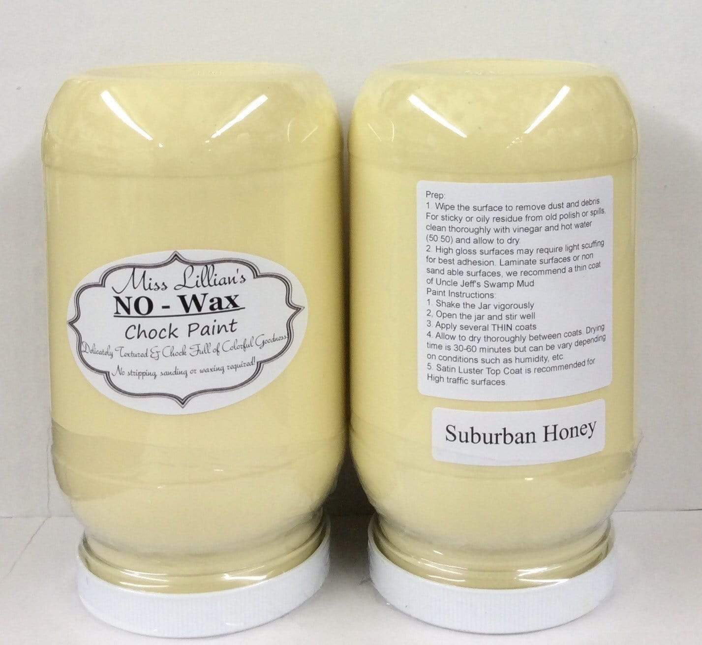 Miss Lillians Chock Paint Chock Paint 8 OZ SAMPLE Miss Lillian's NO WAX Chock Paint - Suburban Honey