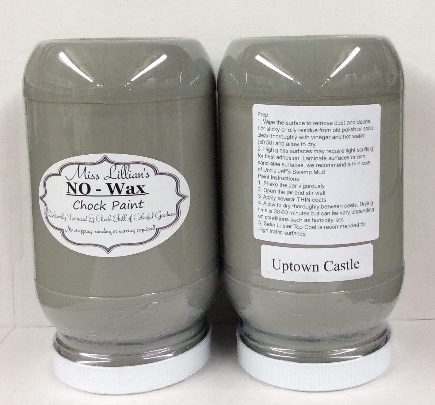 Miss Lillians Chock Paint Chock Paint 8 OZ SAMPLE Miss Lillian's NO WAX Chock Paint -Uptown Castle