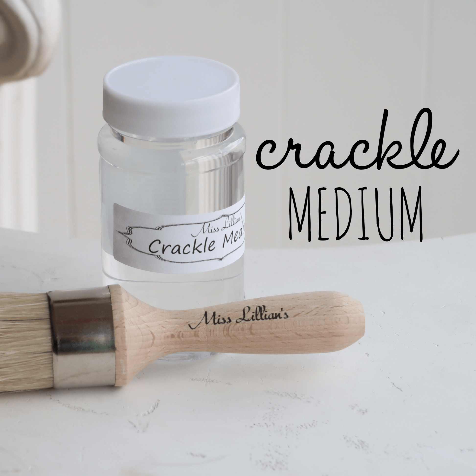 Miss Lillians Chock Paint Chock Paint Miss Lillian’s Crackle Medium