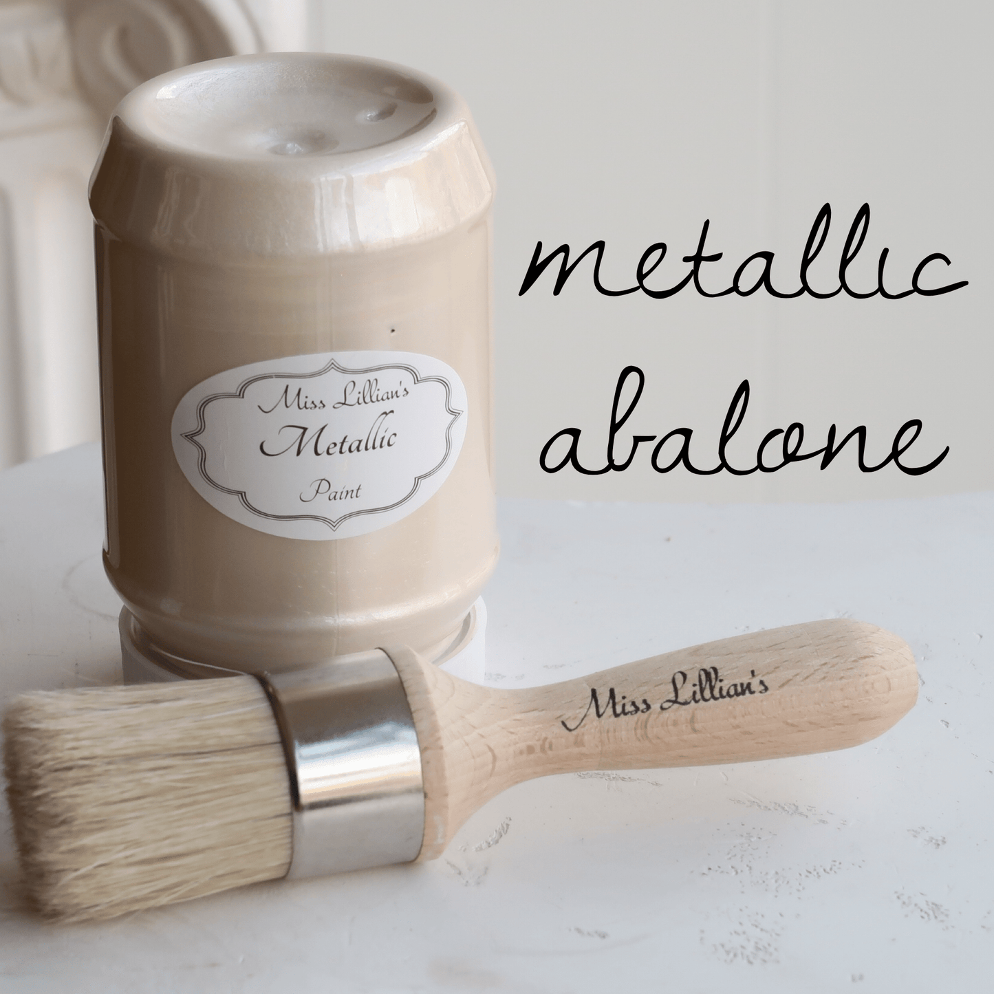 Miss Lillians Chock Paint Chock Paint Miss Lillian's Metallic Paint-Abalone