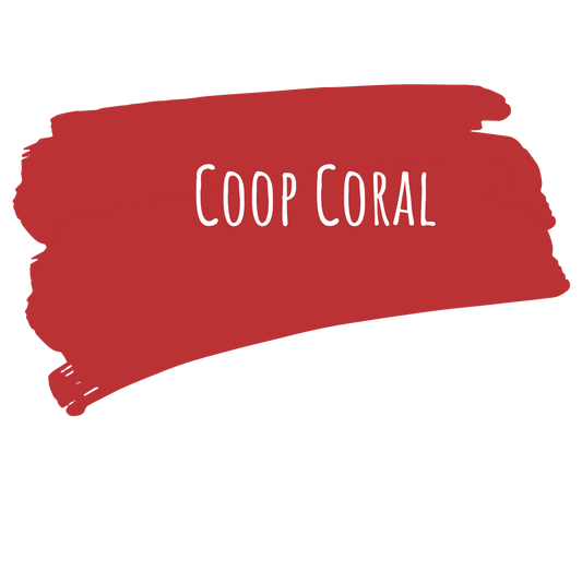 Miss Lillians Chock Paint Chock Paint Miss Lillian's NO WAX Chock Paint - Coop Coral
