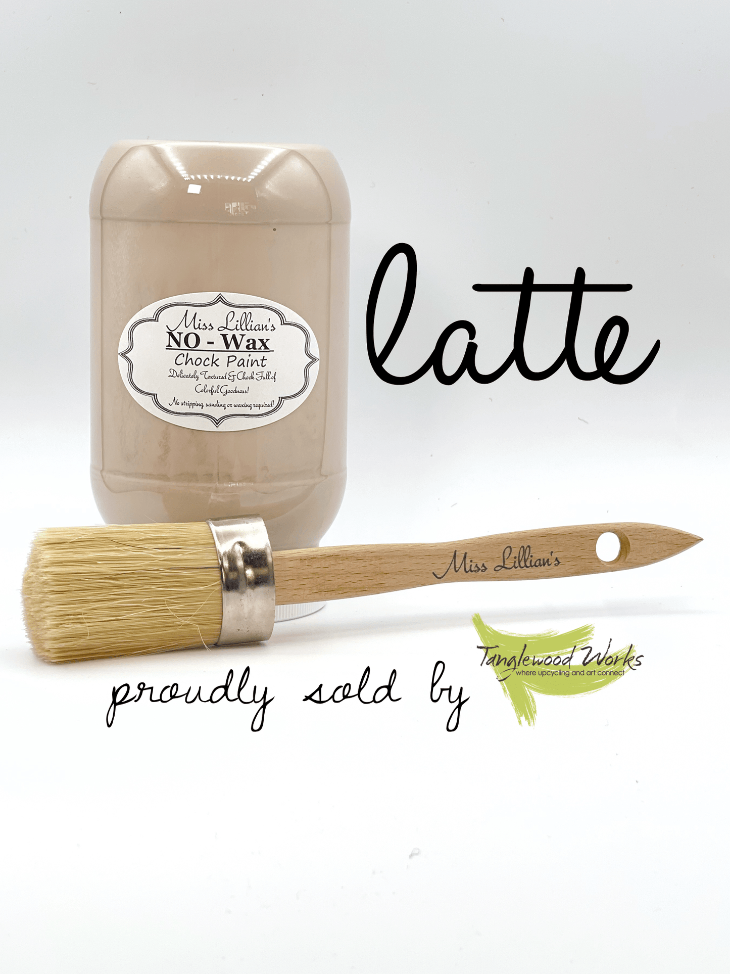 Miss Lillians Chock Paint Chock Paint Miss Lillian's NO WAX Chock Paint - Latte