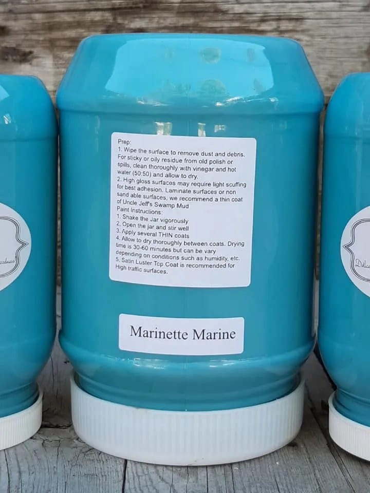 Miss Lillians Chock Paint Miss Lillians Chock Paint 8 OZ SAMPLE / Blue Miss Lillian's NO WAX Chock Paint - Marinette Marine