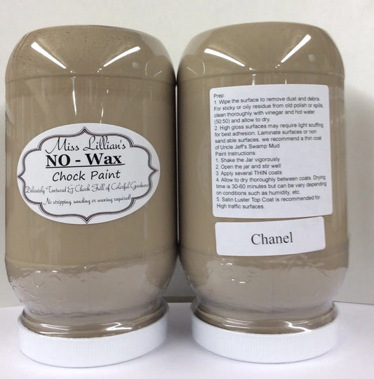Miss Lillians Chock Paint Miss Lillians Chock Paint 8 OZ SAMPLE / Brown Miss Lillian's NO WAX Chock Paint - Chanel