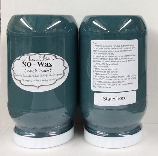 Miss Lillians Chock Paint Miss Lillians Chock Paint 8 OZ SAMPLE Miss Lillian's NO WAX Chock Paint - Statesboro