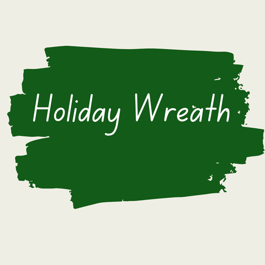 Miss Lillians Chock Paint Miss Lillians Chock Paint Miss Lillian's NO WAX Chock Paint - Holiday Wreath Miss Lillian's NO WAX Chock Paint - Holiday Wreath