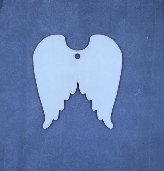 MDF Ornament Angel Wings