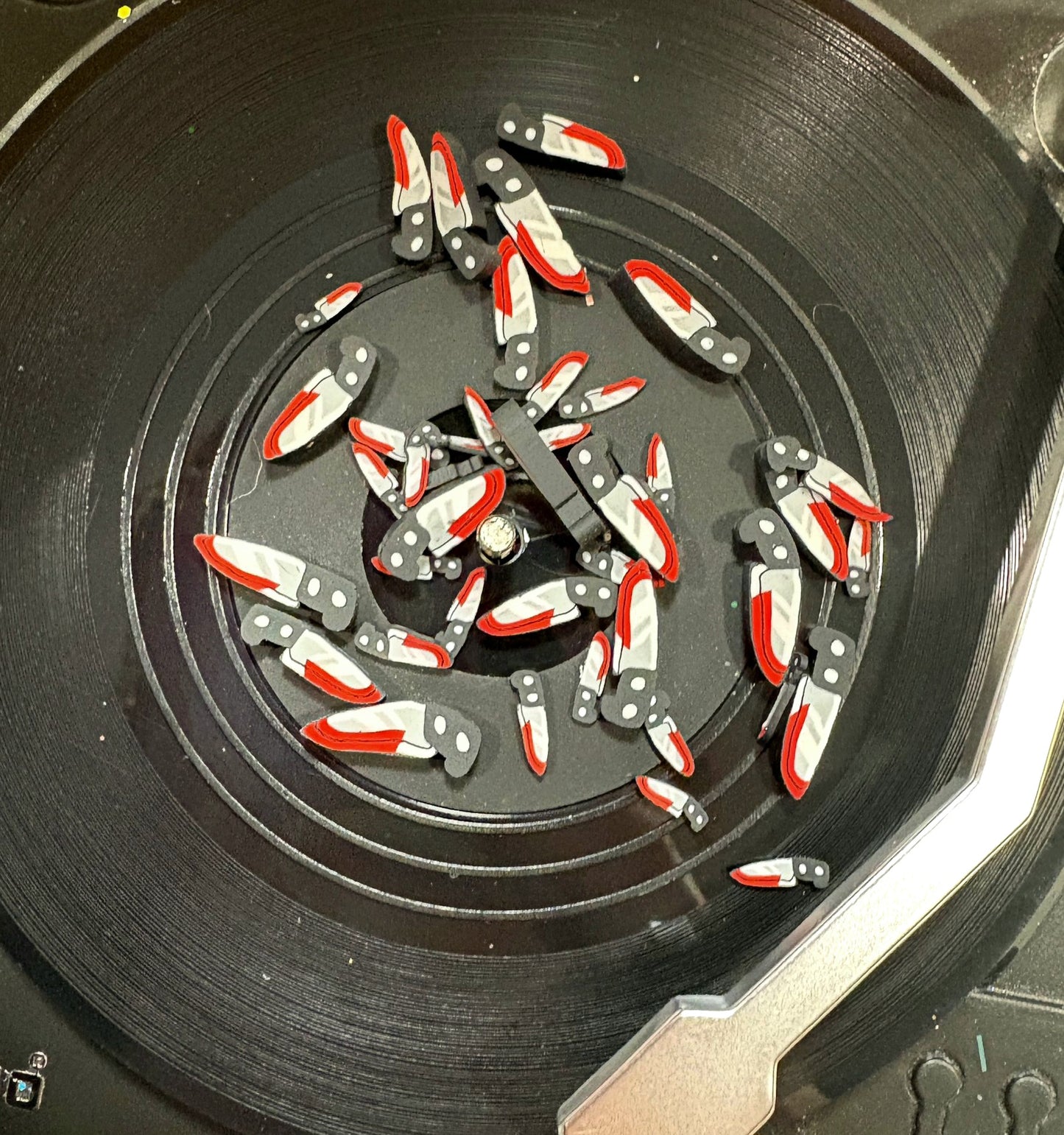 Crime Scene Murder Knifes