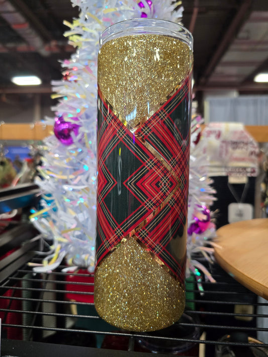 #44  20oz Xmas Plaid