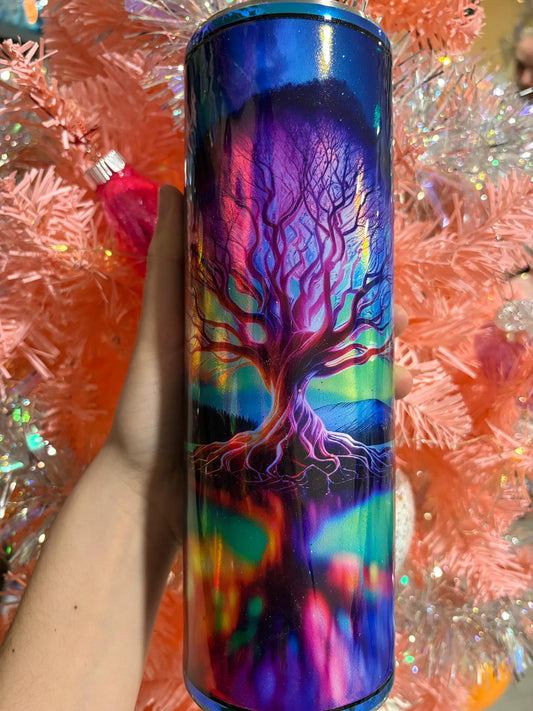 #79 30oz Northern Lights Tumbler Glow