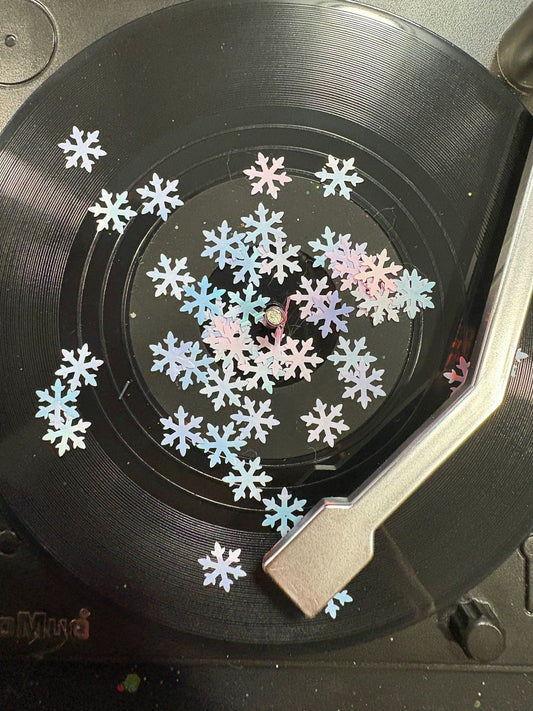 Pink Opal Large Snowflakes