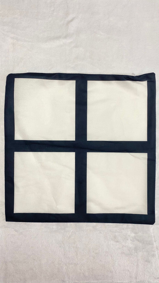 4 Photo Grid Pillow Case 16x16