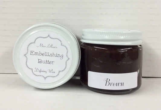 Embellishing Butter - Brown