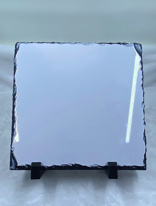 7x7 Slate Rock Sublimation Photo frame