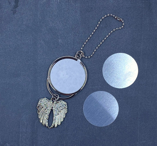 Angel Wings Rearview Mirror Charms