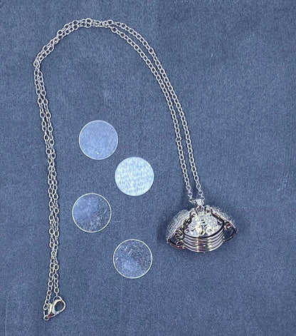 4 Photo Sphere Necklace
