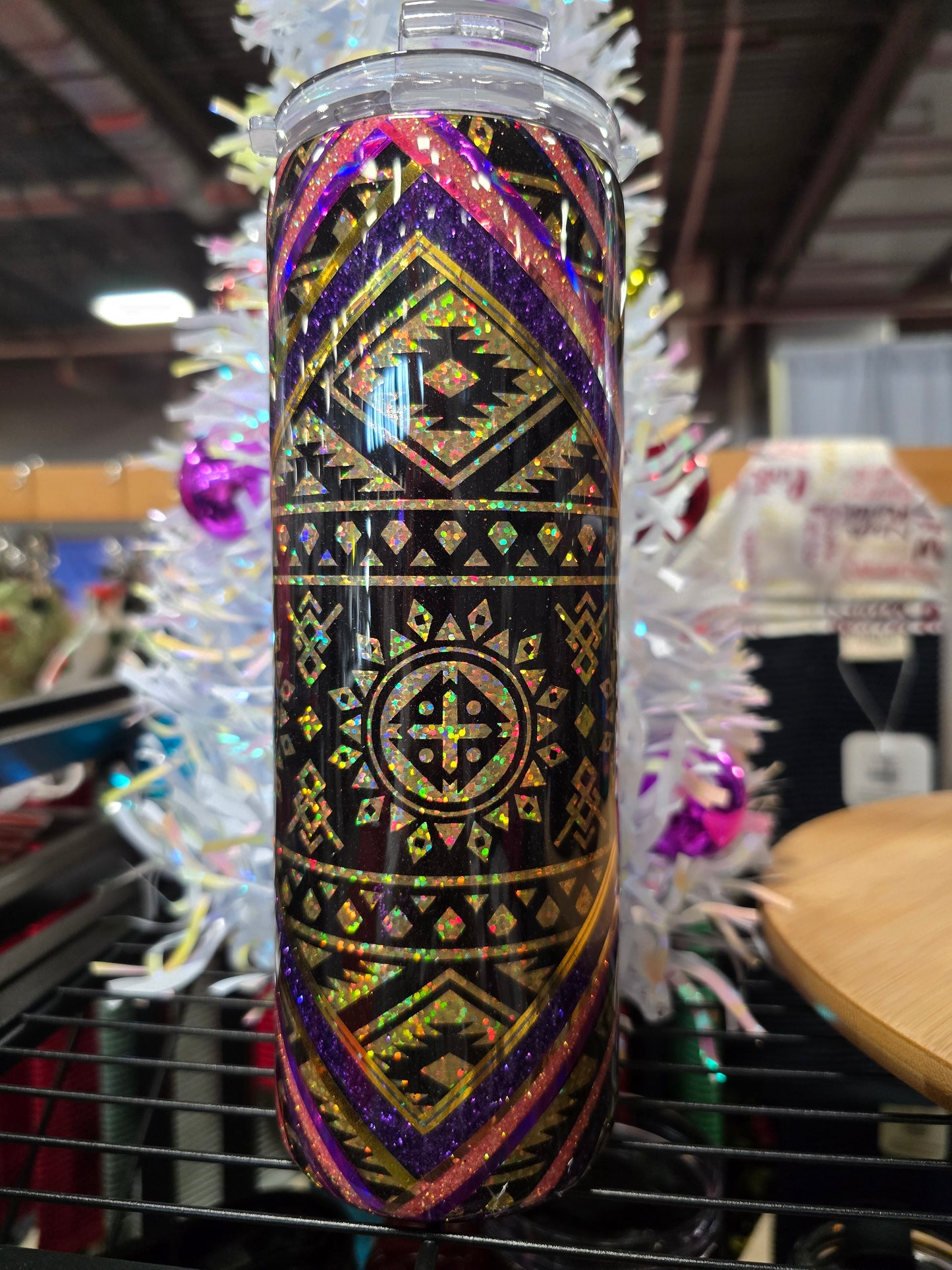 #68 20oz Hydro Holographic Tribal template